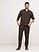 Image number 2 showing, Straight Linen Pull-On Pant