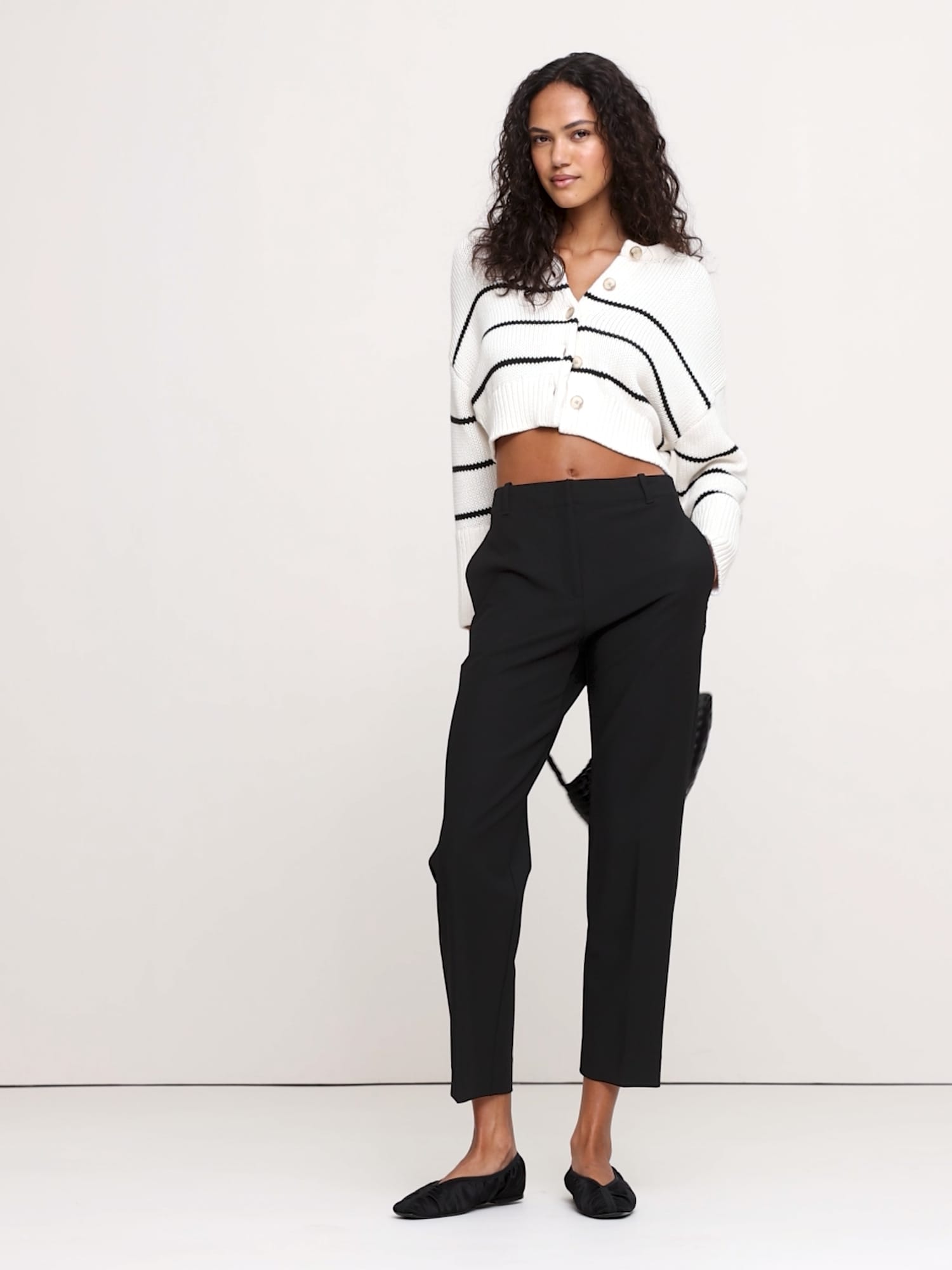Image number 2 showing, High-Rise Modern Slim Refined Ankle Pant