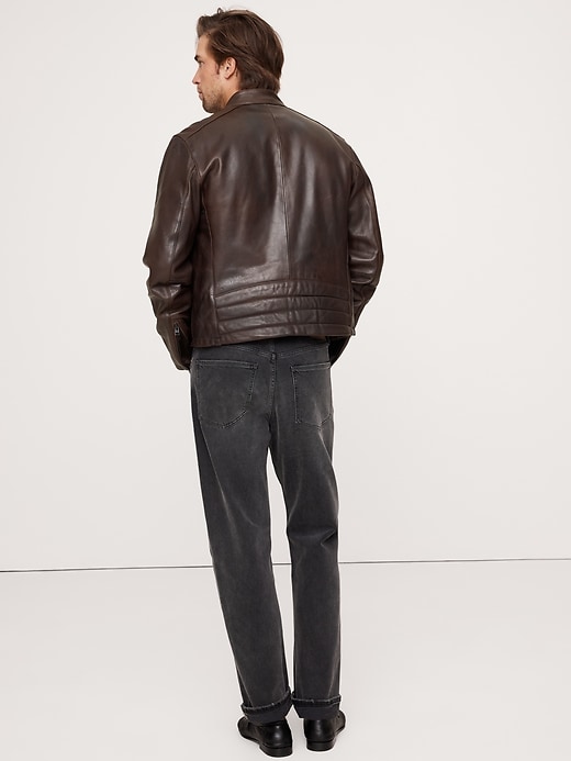 Leather Biker Jacket | Banana Republic