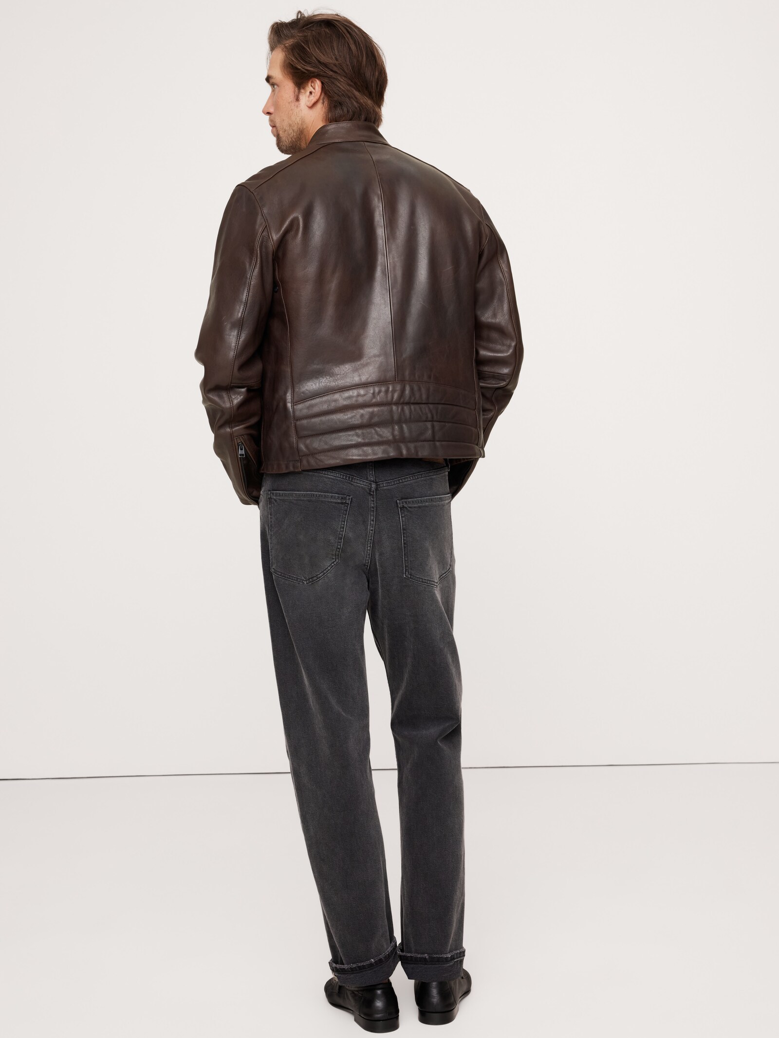 ジャケット・アウター 00s BANANA REPUBLIC cowhide leather JKT 00s BANANA REPUBLIC cowhide leather JKT