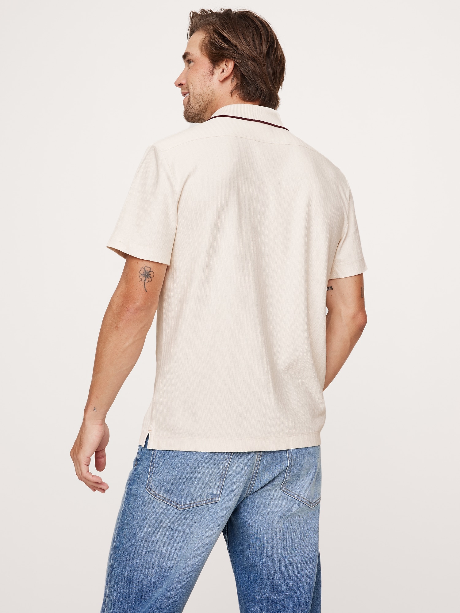Image number 2 showing, Herringbone Resort Shirt