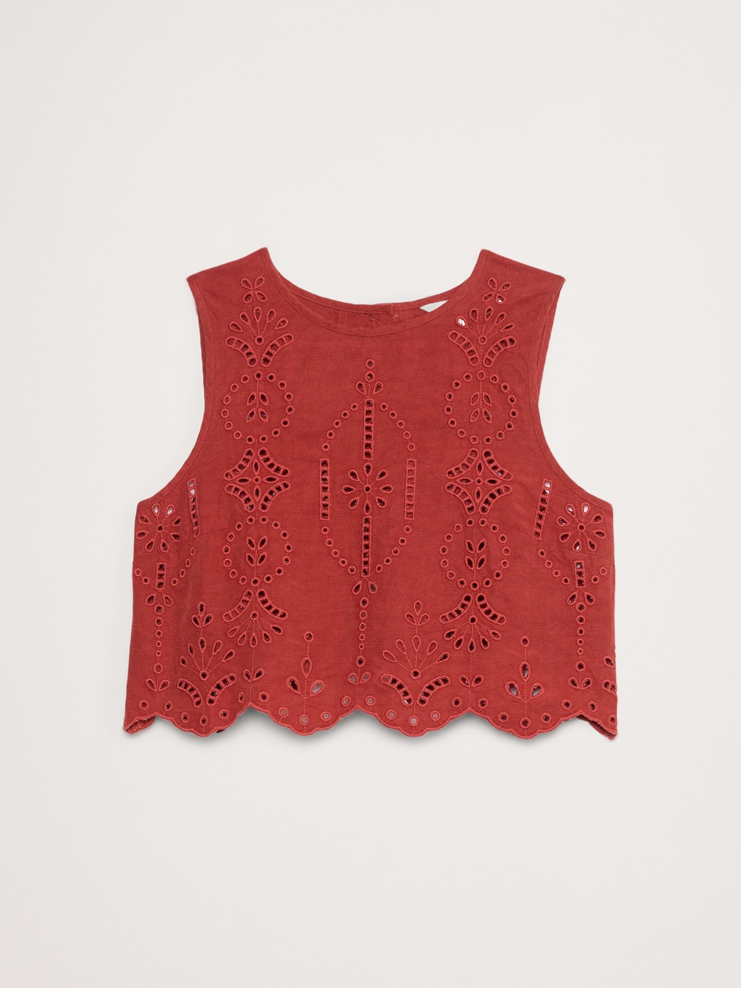 TENCEL™-Linen Eyelet Tank