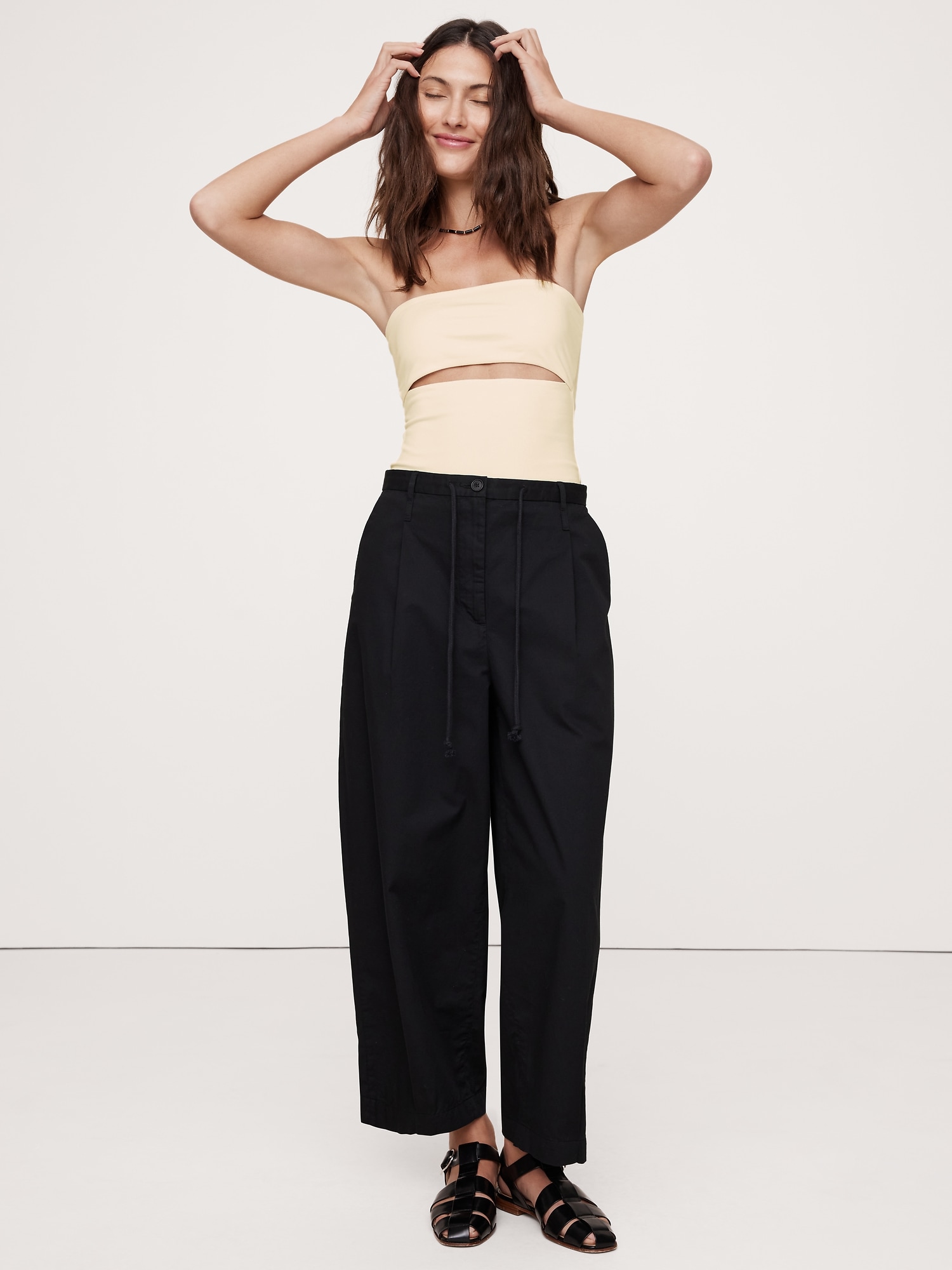 Refined Reversible Cut-Out Tube Top