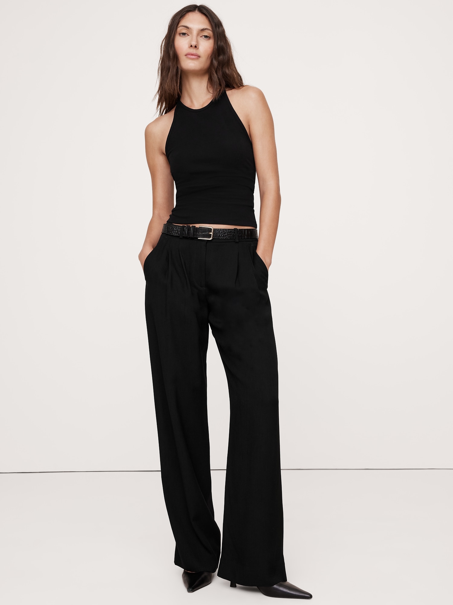 Refined Open-Racerback Tank