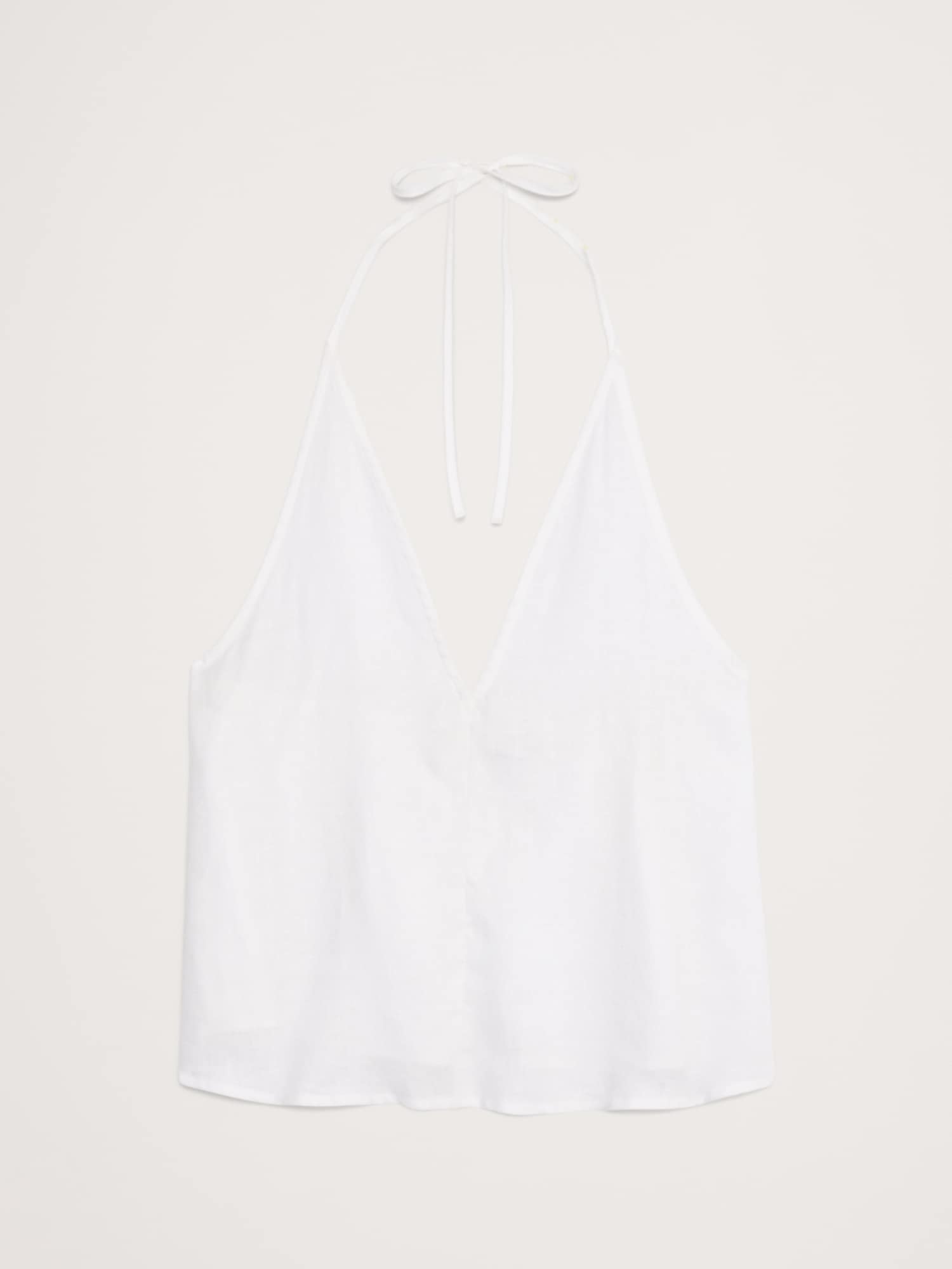 Linen Halter Top