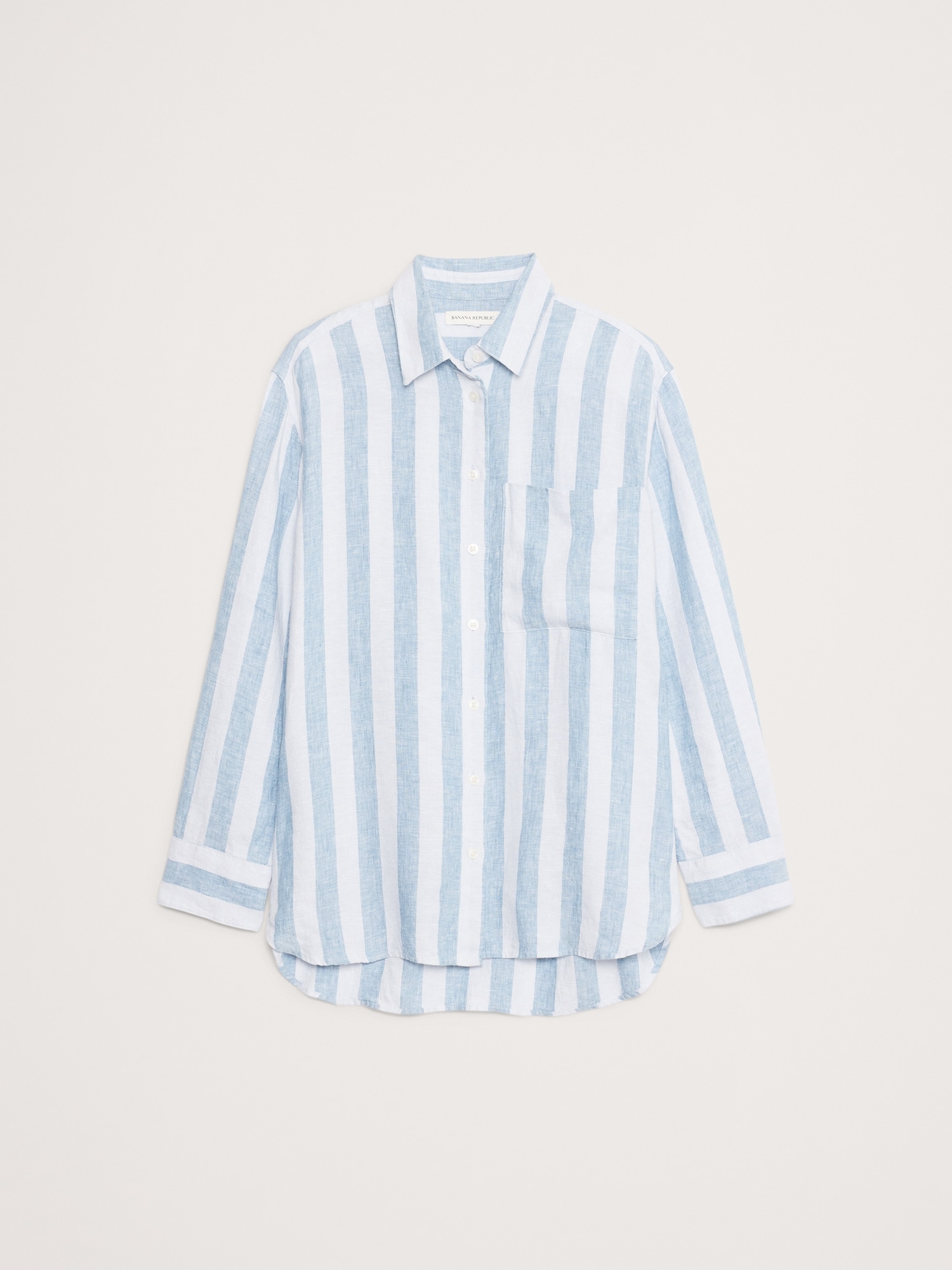 Image number 5 showing, The Oversized Linen Shirt