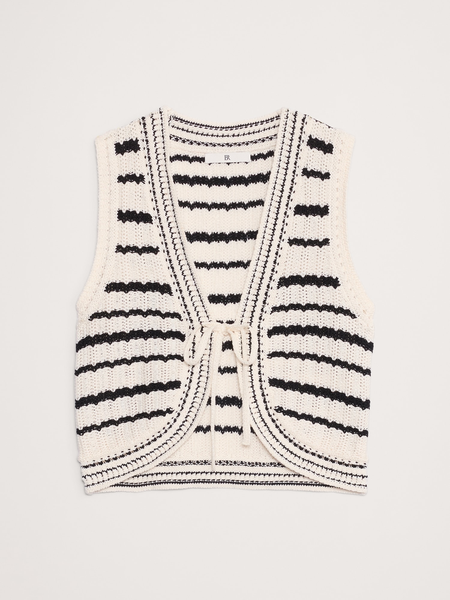 Cotton Crochet Vest