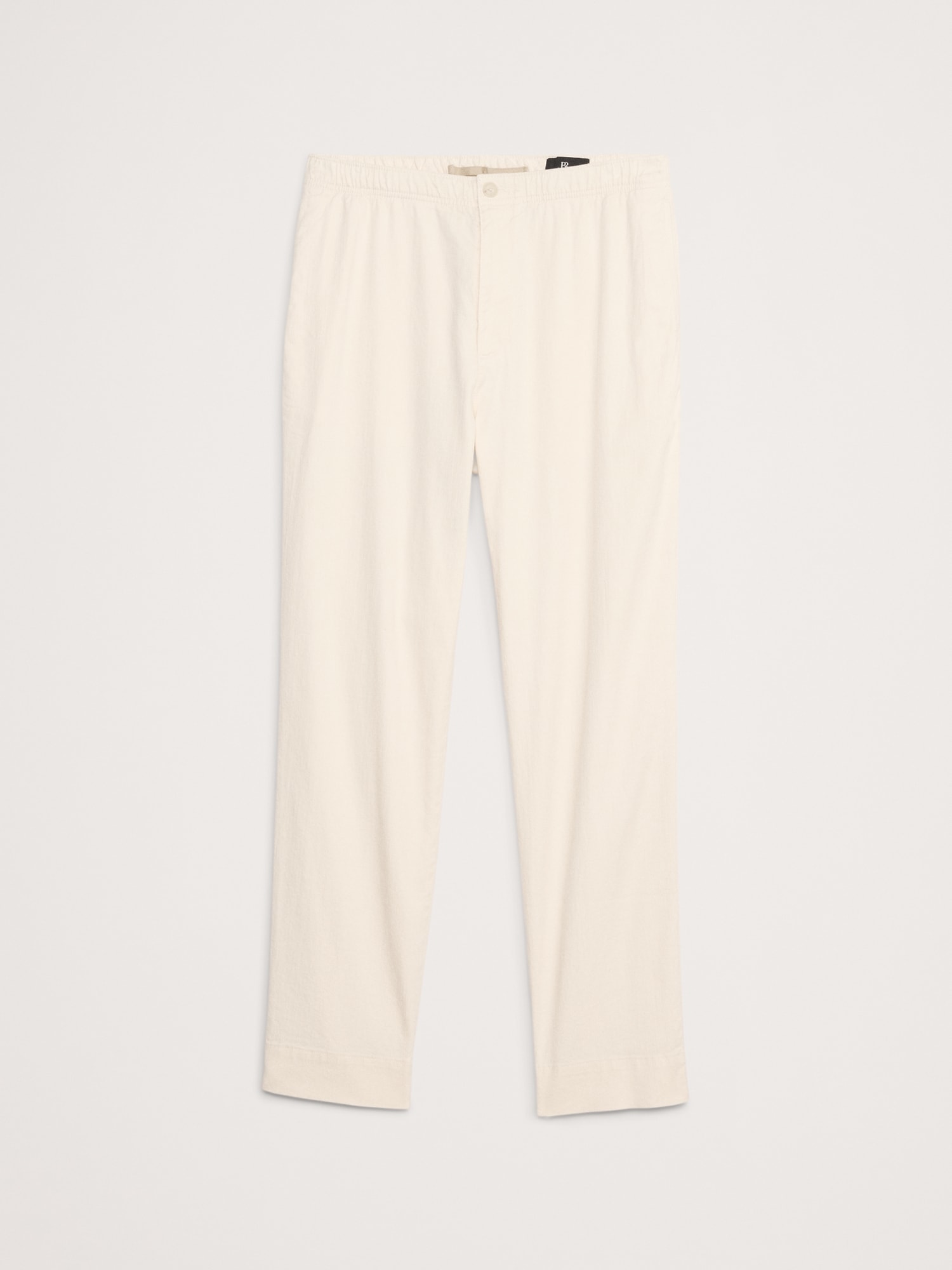 Italian Linen-Cotton Pull-On Pant