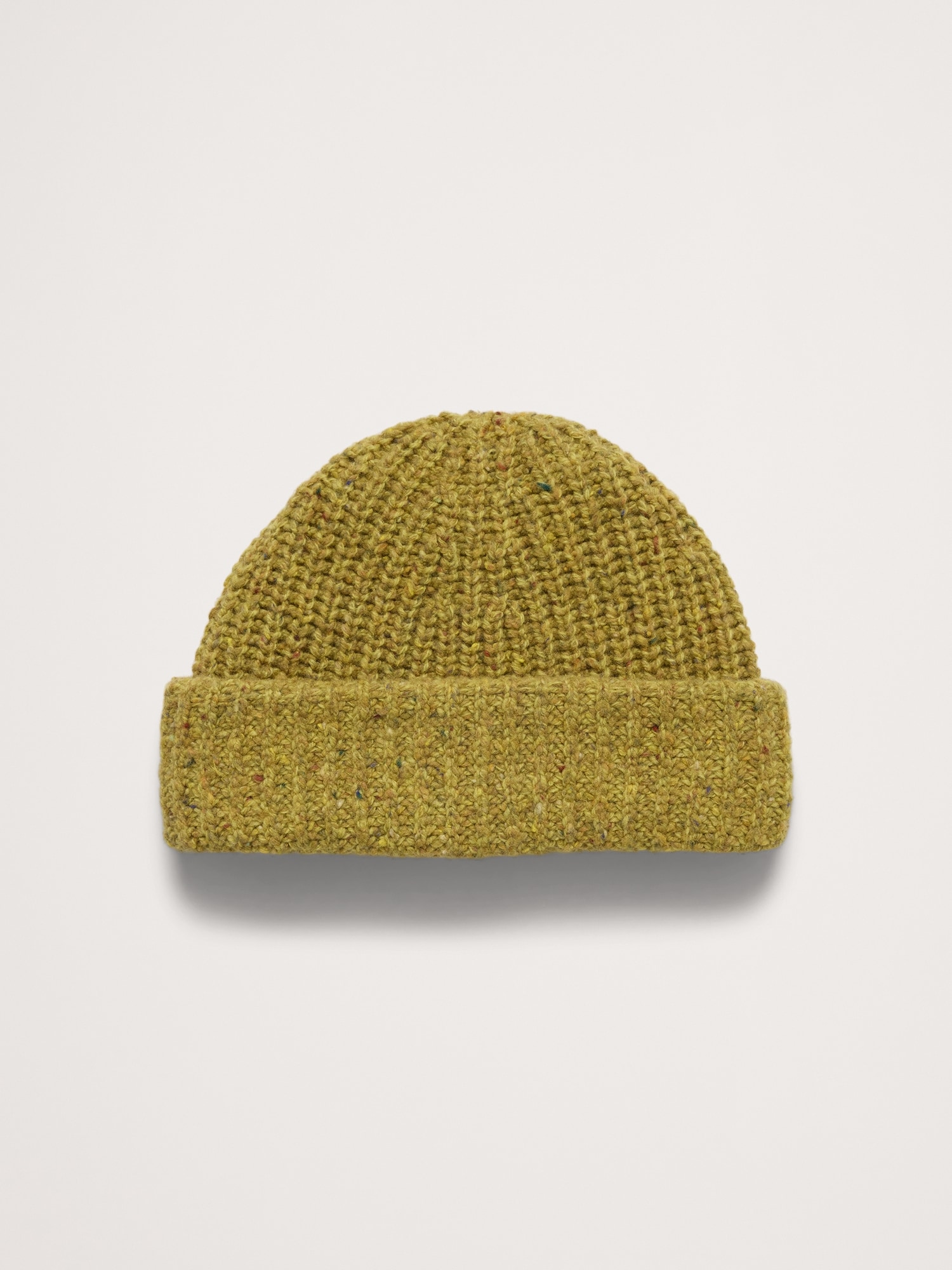Donegal Wool-Blend Beanie - Green Chartreuse