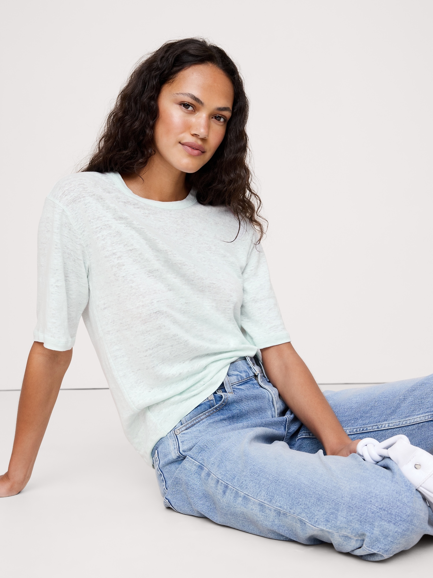 Relaxed Linen T-Shirt