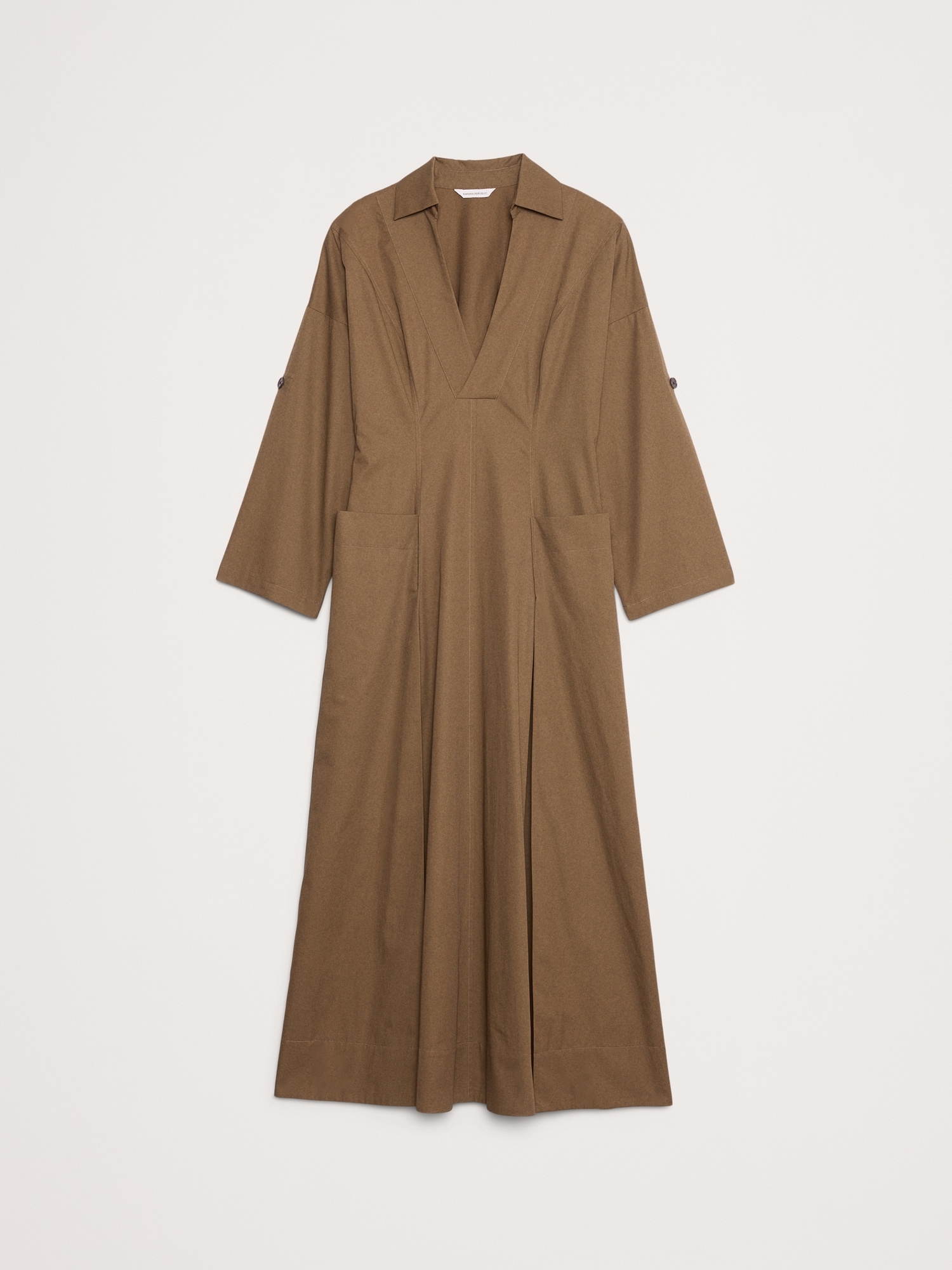 Image number 8 showing, Cotton Twill Maxi Dress