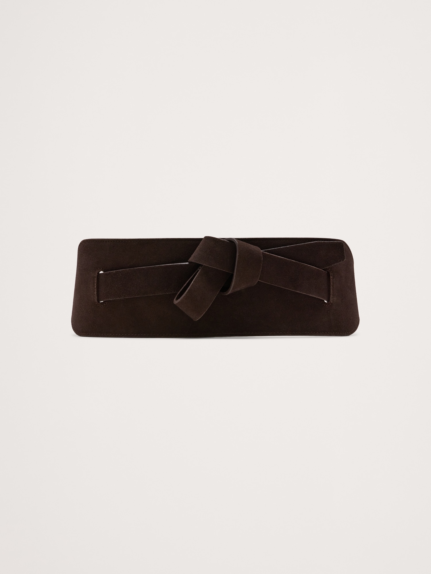 CEINTURE CORSET EN CUIR NOUÉ