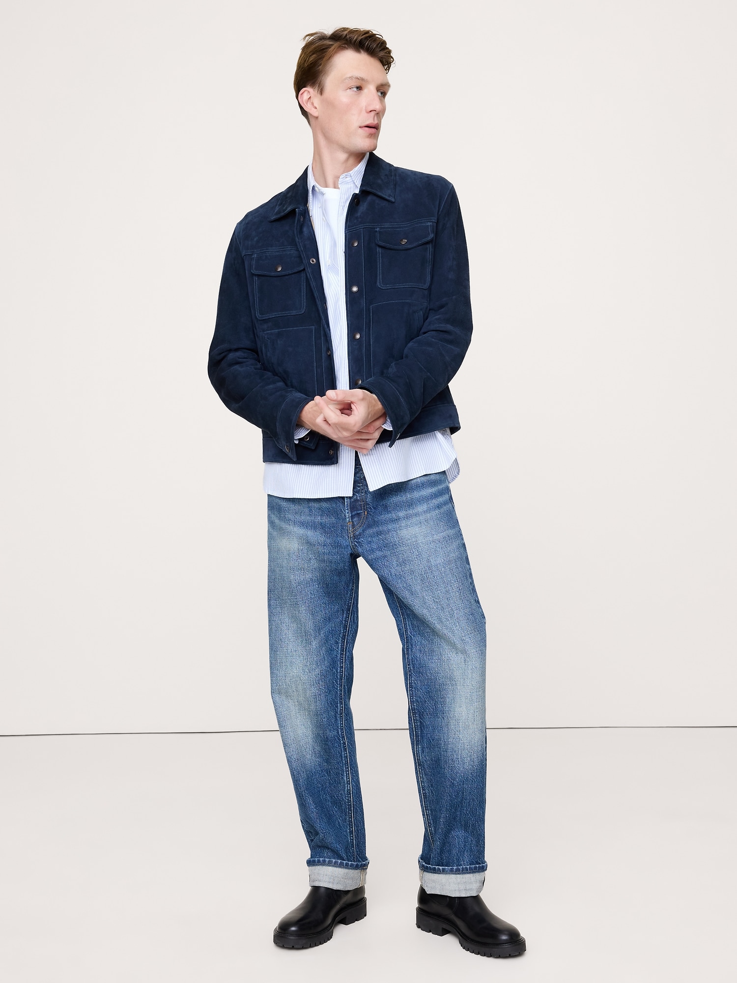 Image number 4 showing, Standard-Fit Oxford Shirt