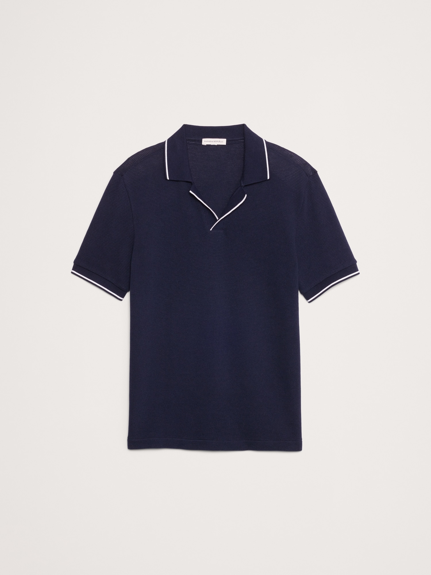 Cotton Mesh Polo