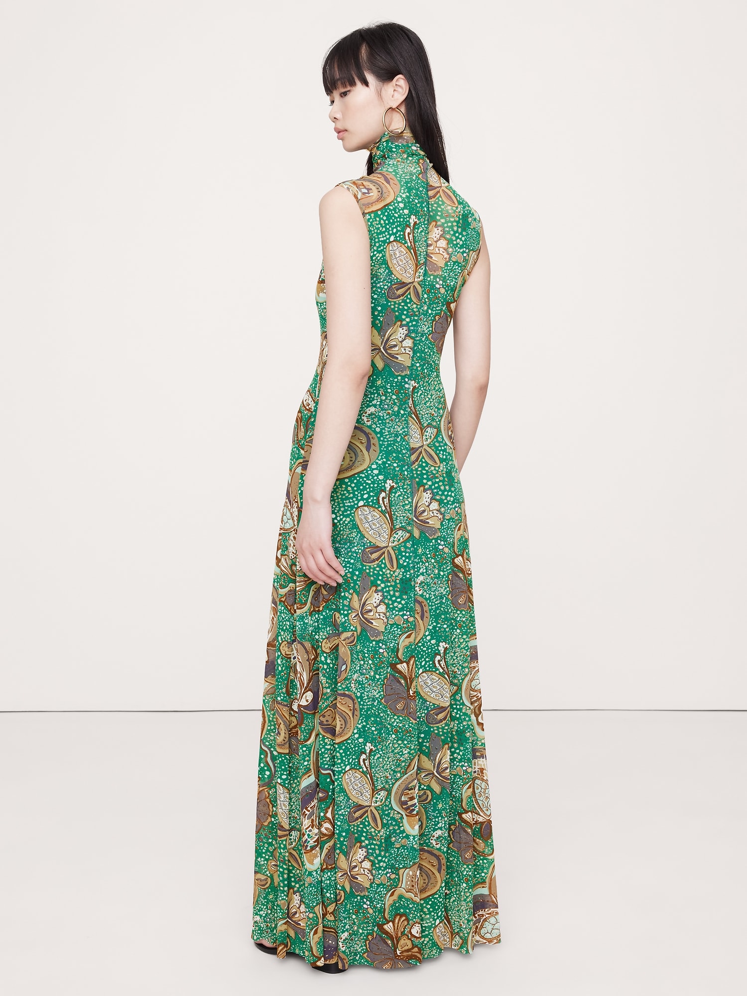 Mesh Maxi Dress