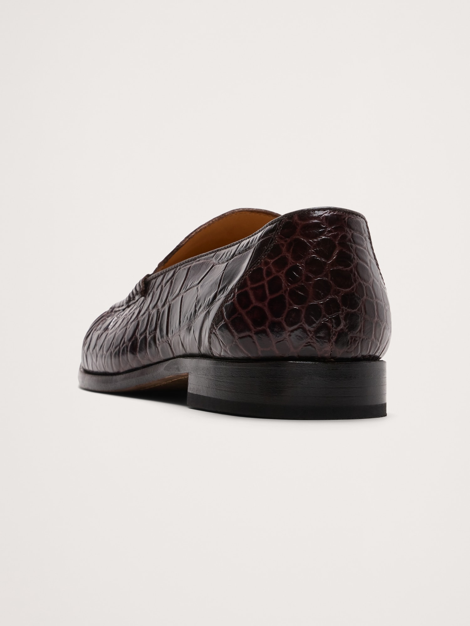 Image number 8 showing, Leather Moc-Toe loafer