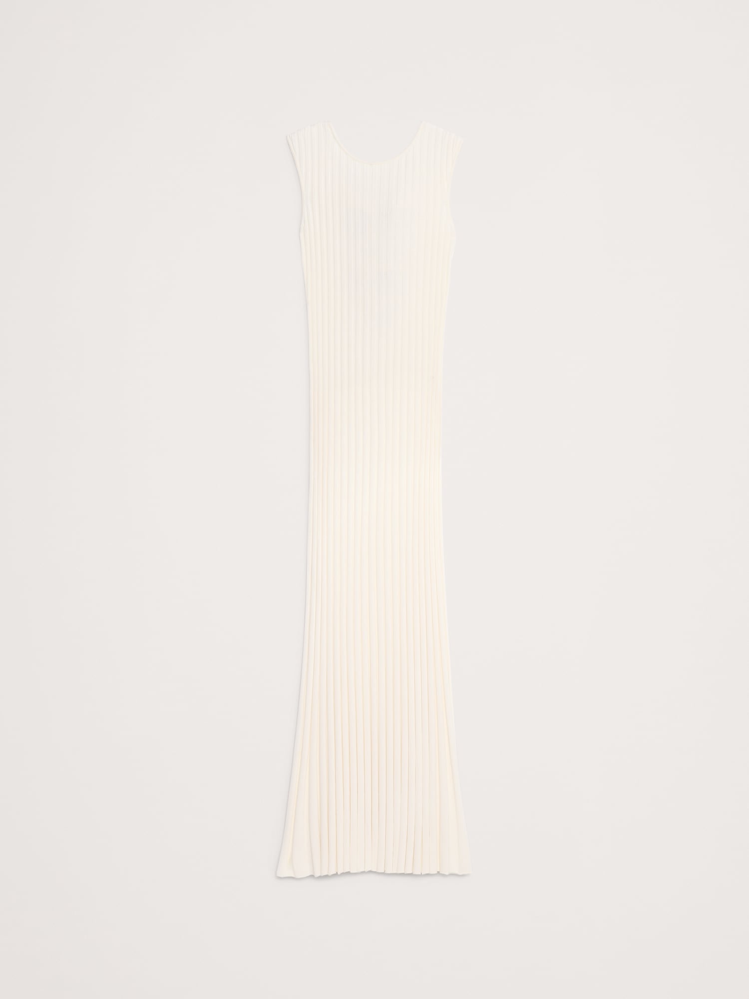Image number 8 showing, SCULPTED RIBBED BACKLESS MAXI DRESS