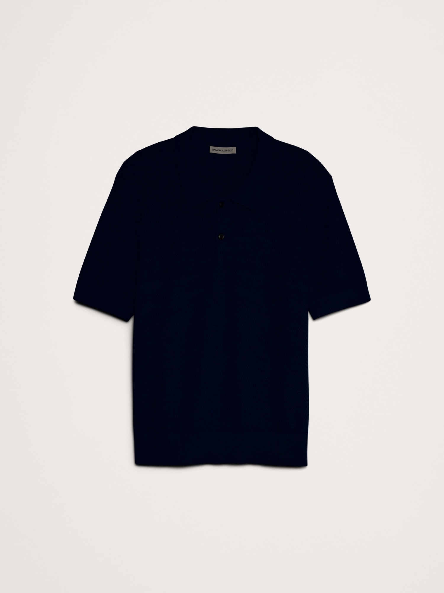 Image number 3 showing, Cotton Mesh Sweater Polo
