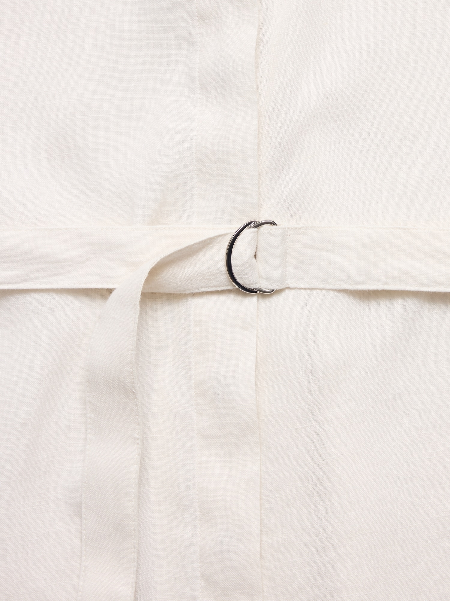 Image number 8 showing, Linen Belted Tunic Shirt