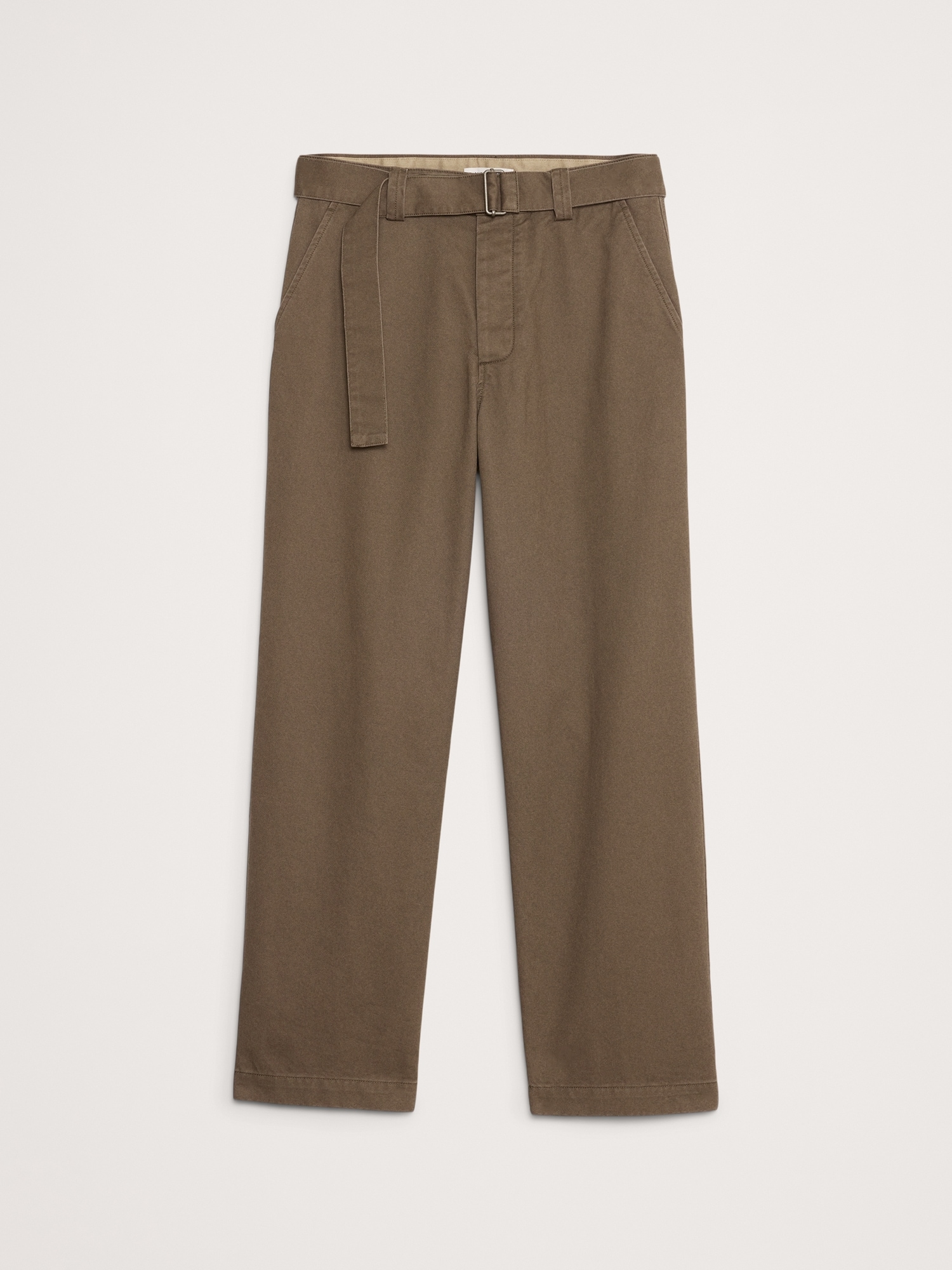 L'image numéro 5 présente CHINO AMPLE AVEC CEINTURE