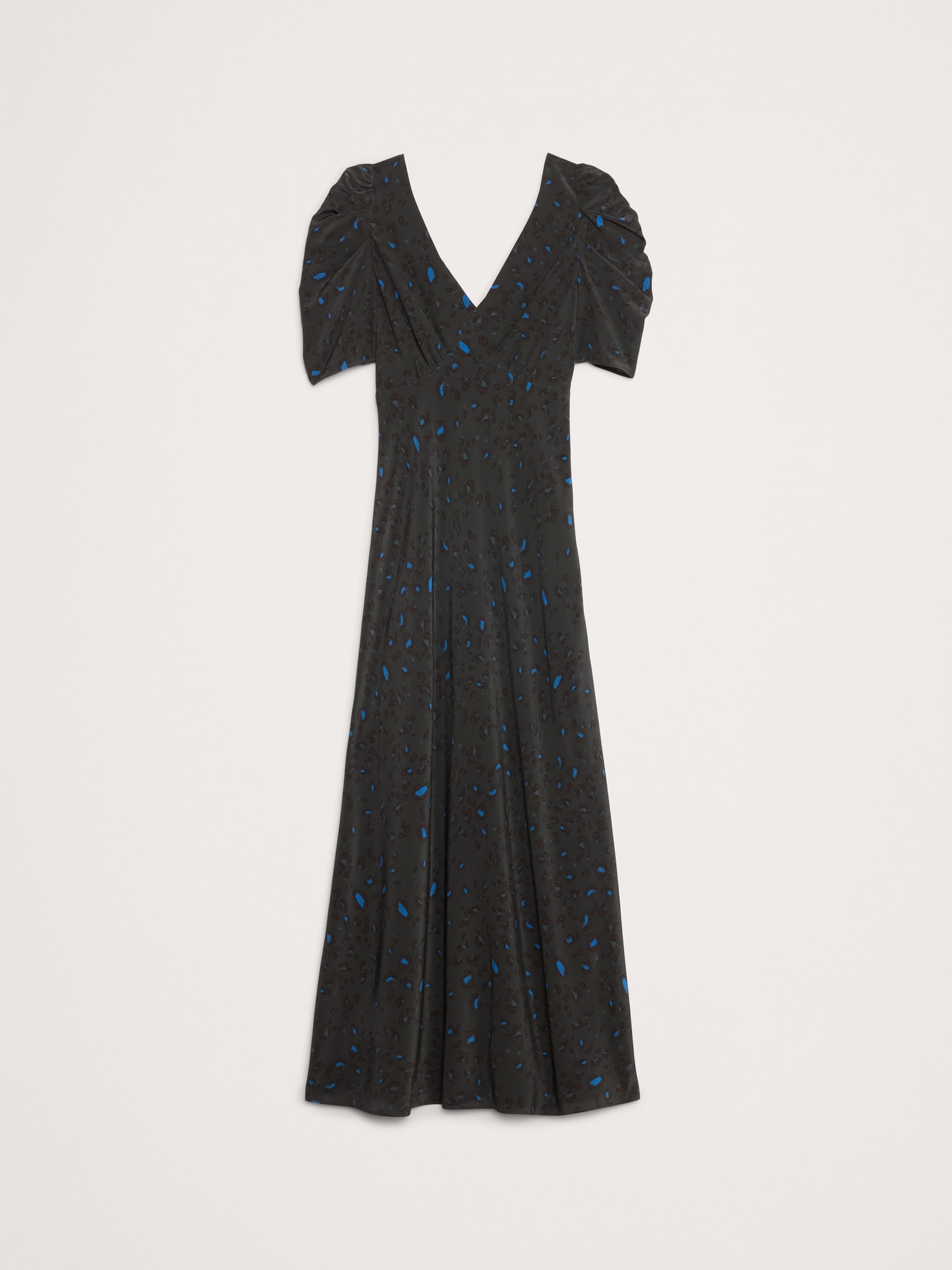 Image number 5 showing, Matte Silk Maxi Dress