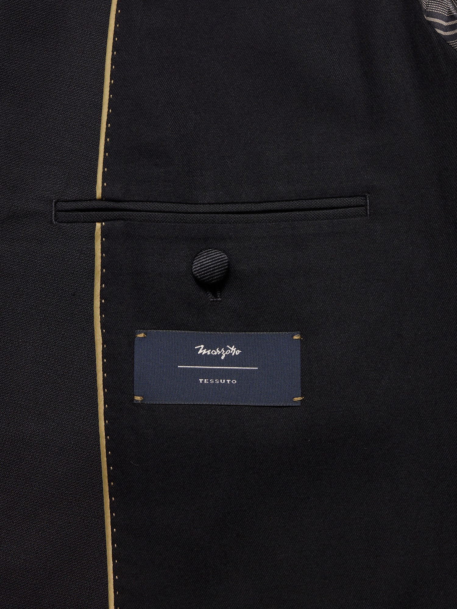 Image number 7 showing, Relaxed Italian Barathea Tuxedo Jacket