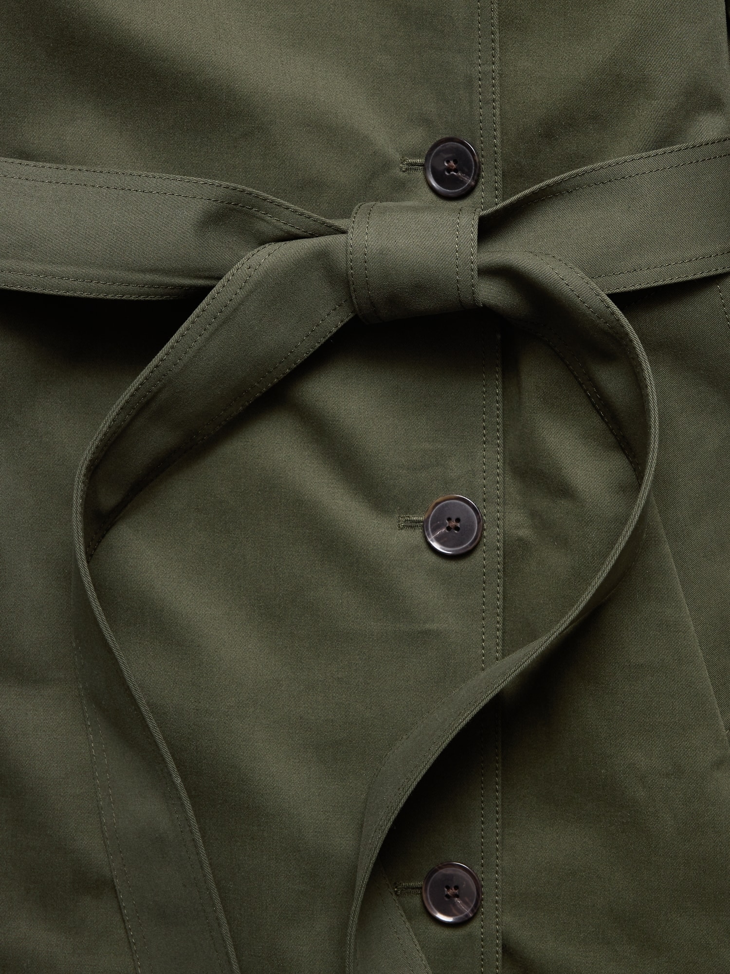 L'image numéro 7 présente TRENCH CLASSIQUE EN COTON
