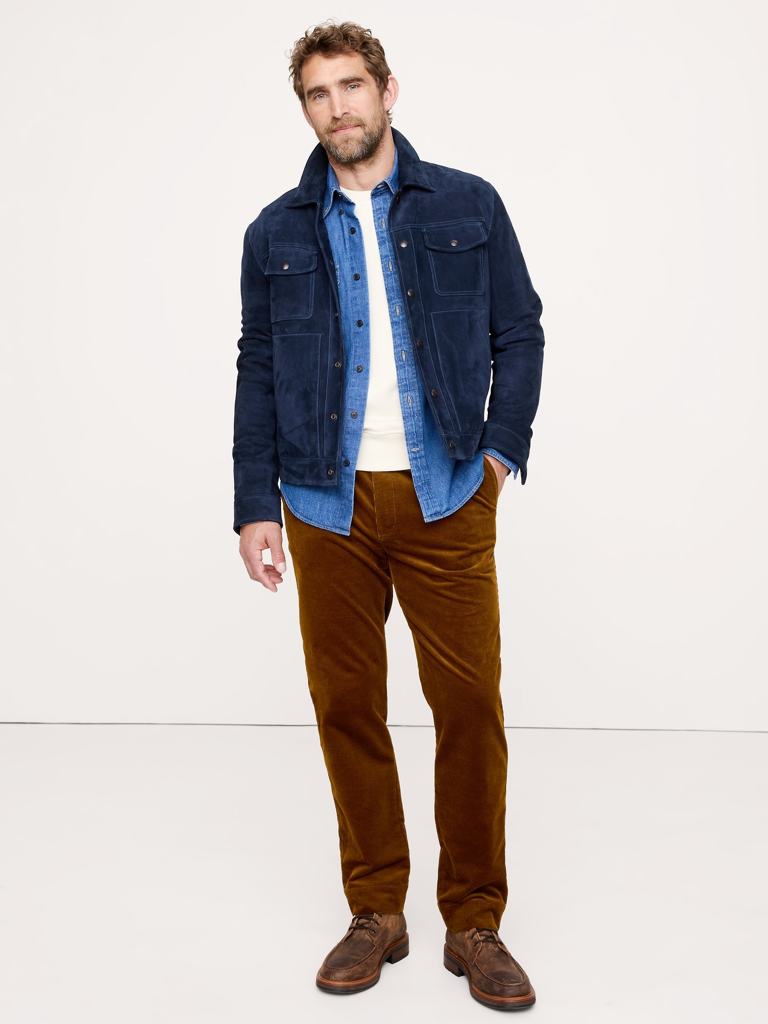 Image number 1 showing, Corduroy Traveler Pull-On Pant