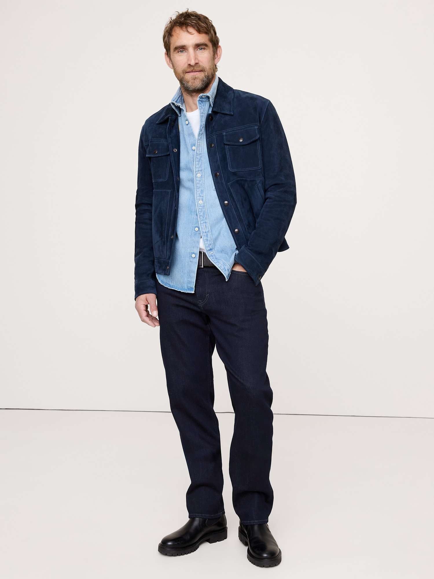 Image number 1 showing, Straight Luxe Traveler Jean