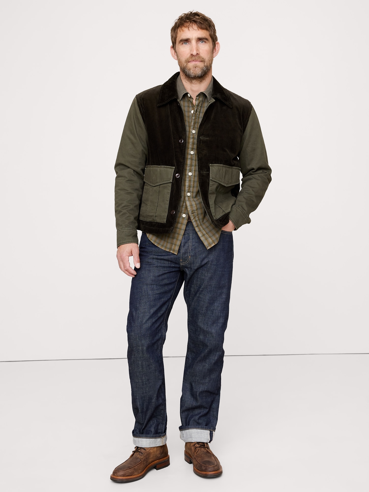 Image number 3 showing, OVERSIZED-FIT WASHED COTTON POPLIN SHIRT