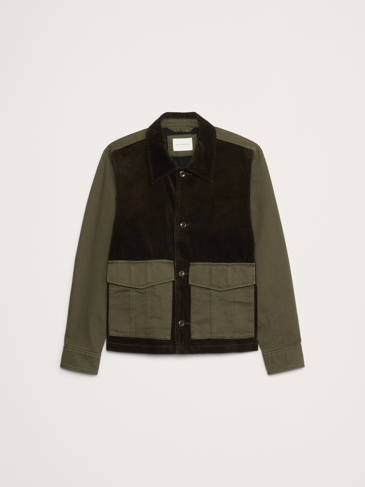 Image number 5 showing, Corduroy & Canvas Jacket