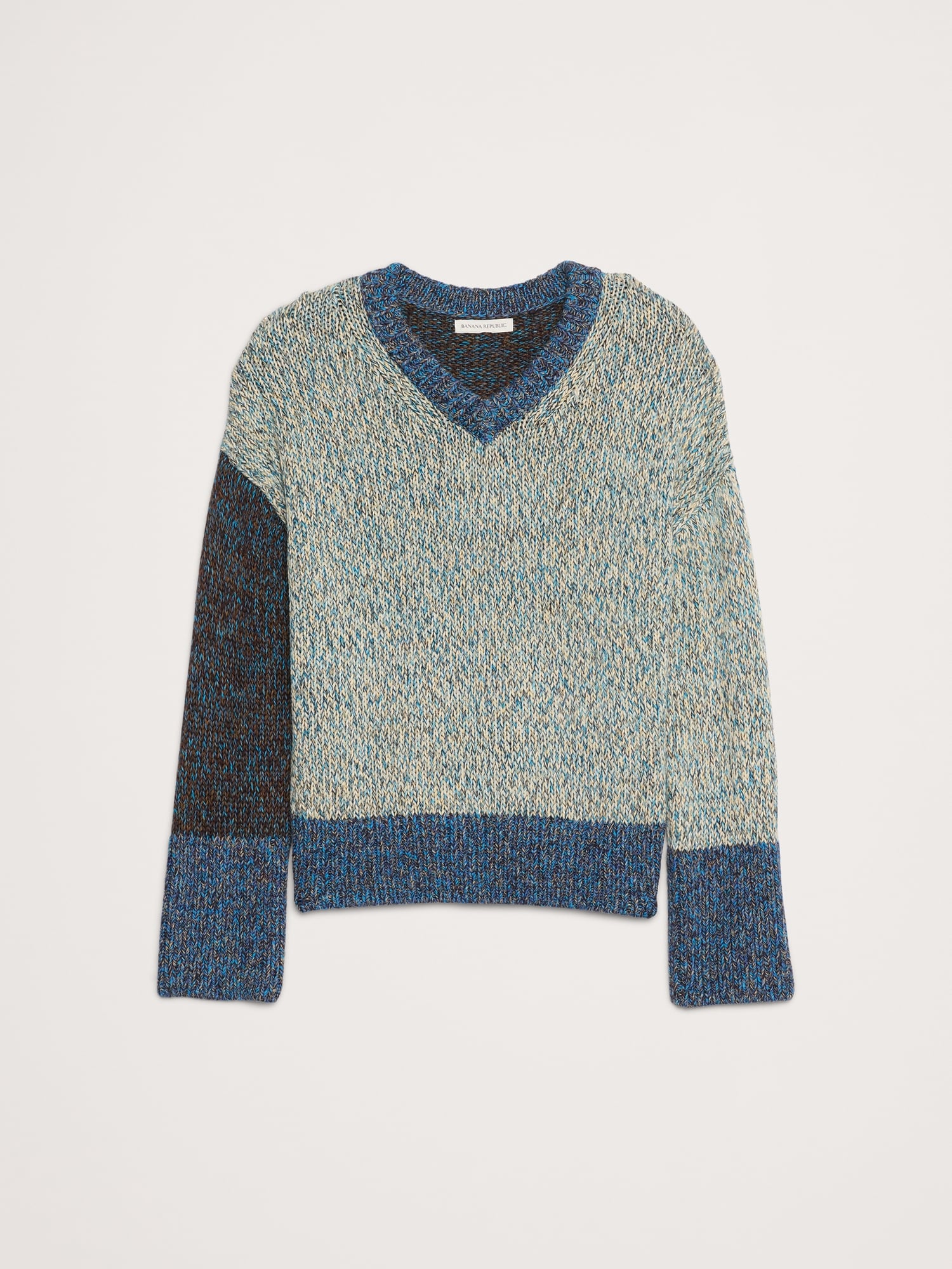 Image number 4 showing, Cotton V-Neck Sweater