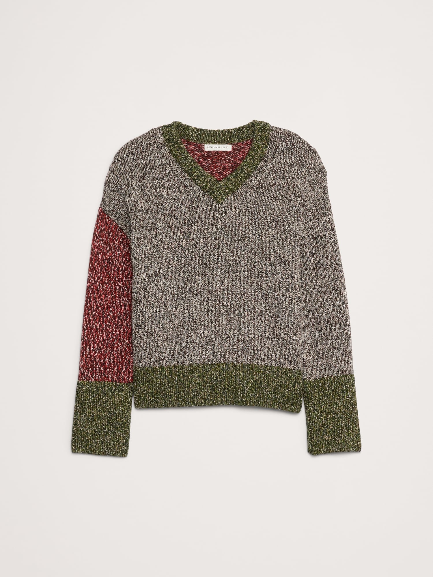 Image number 7 showing, Cotton V-Neck Sweater