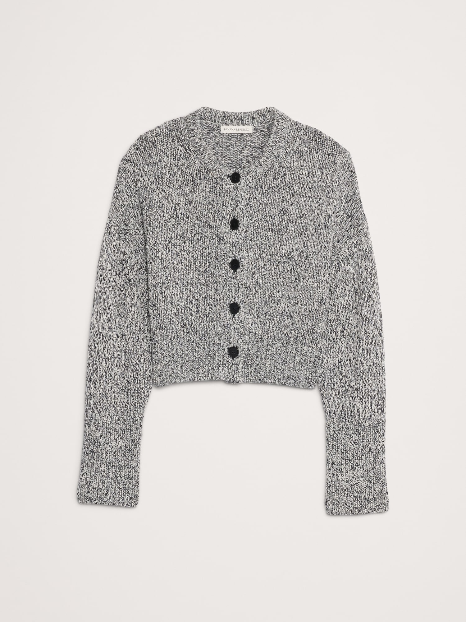 Image number 5 showing, Cotton Cropped Cardigan