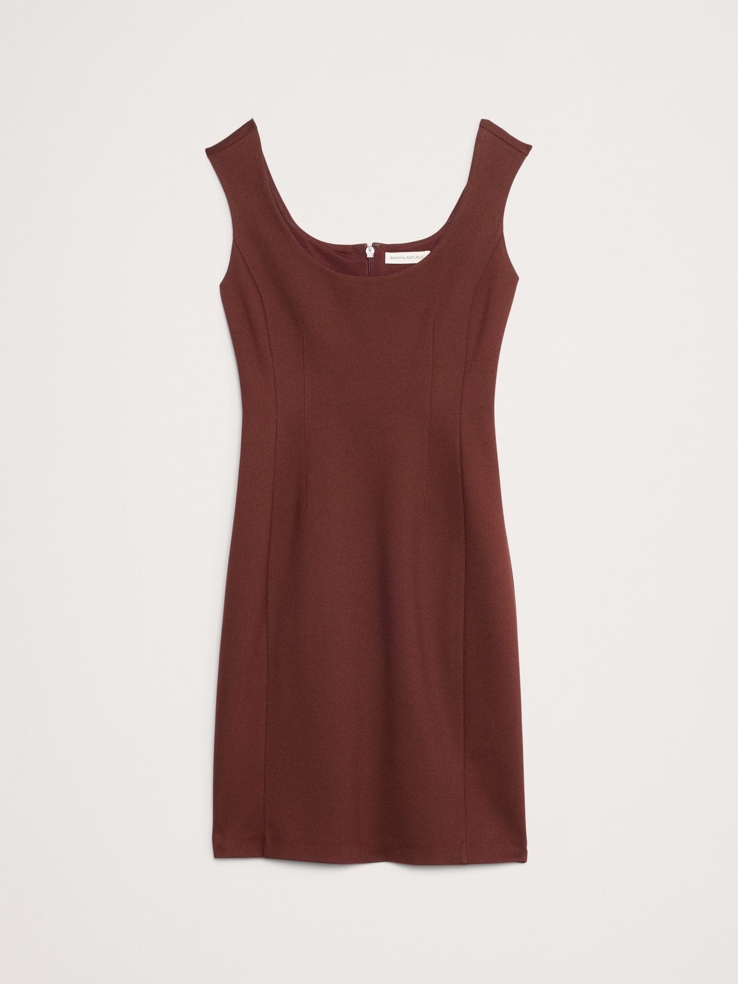 Image number 7 showing, Everywhere Ponte Scoop-Neck Sheath Dress