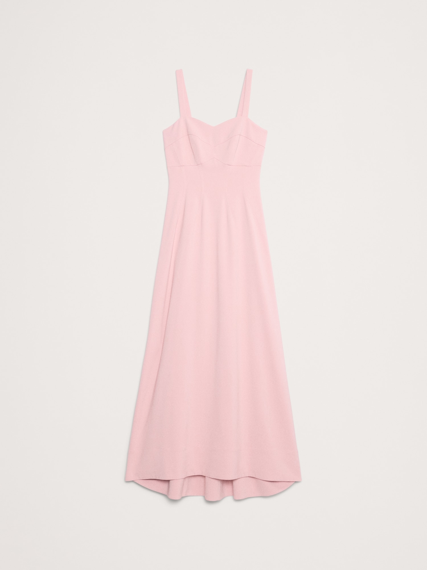 Image number 8 showing, STRETCH-SATEEN SWEETHEART MAXI DRESS