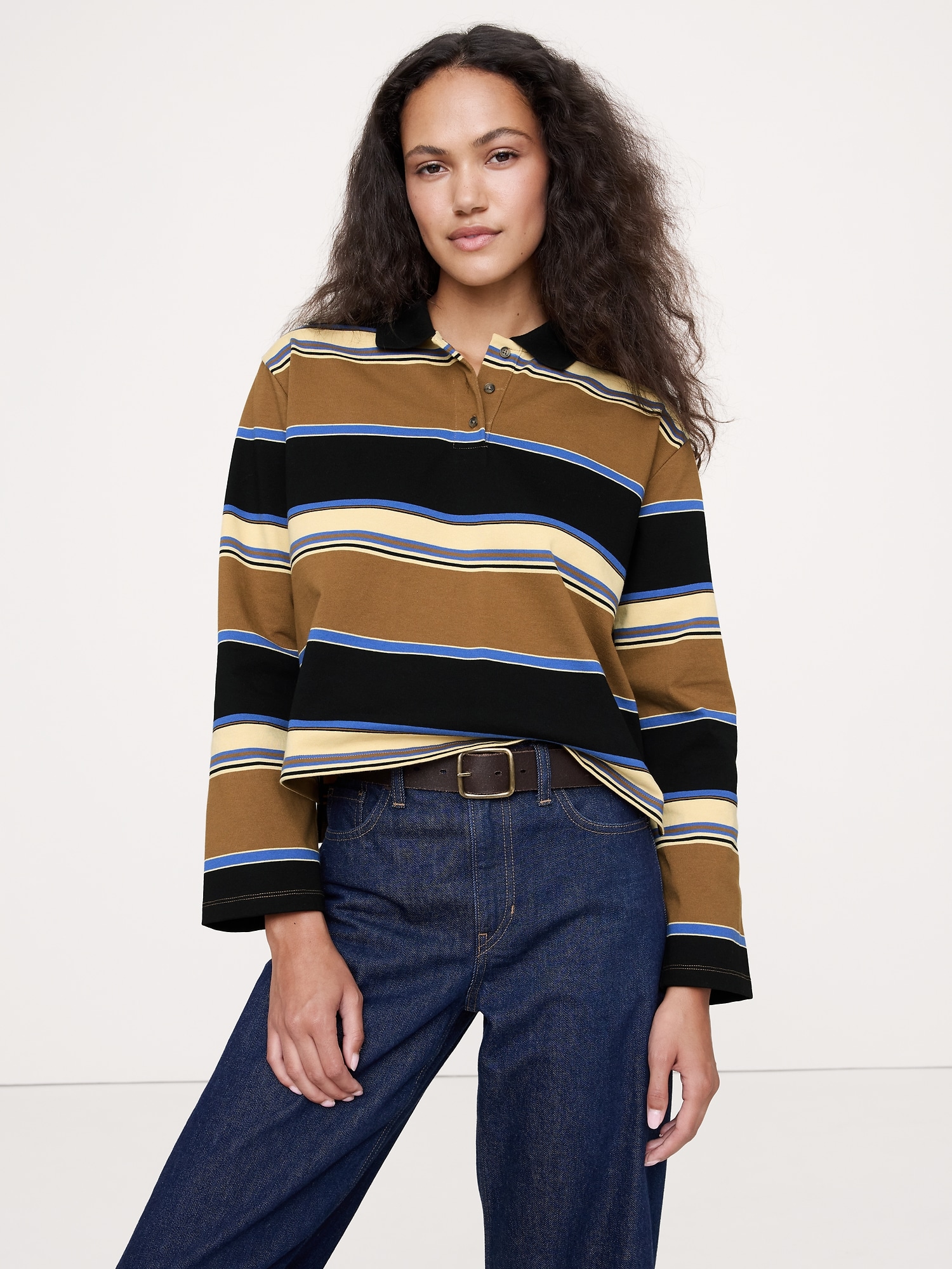 Image number 1 showing, Heavyweight Cotton Polo