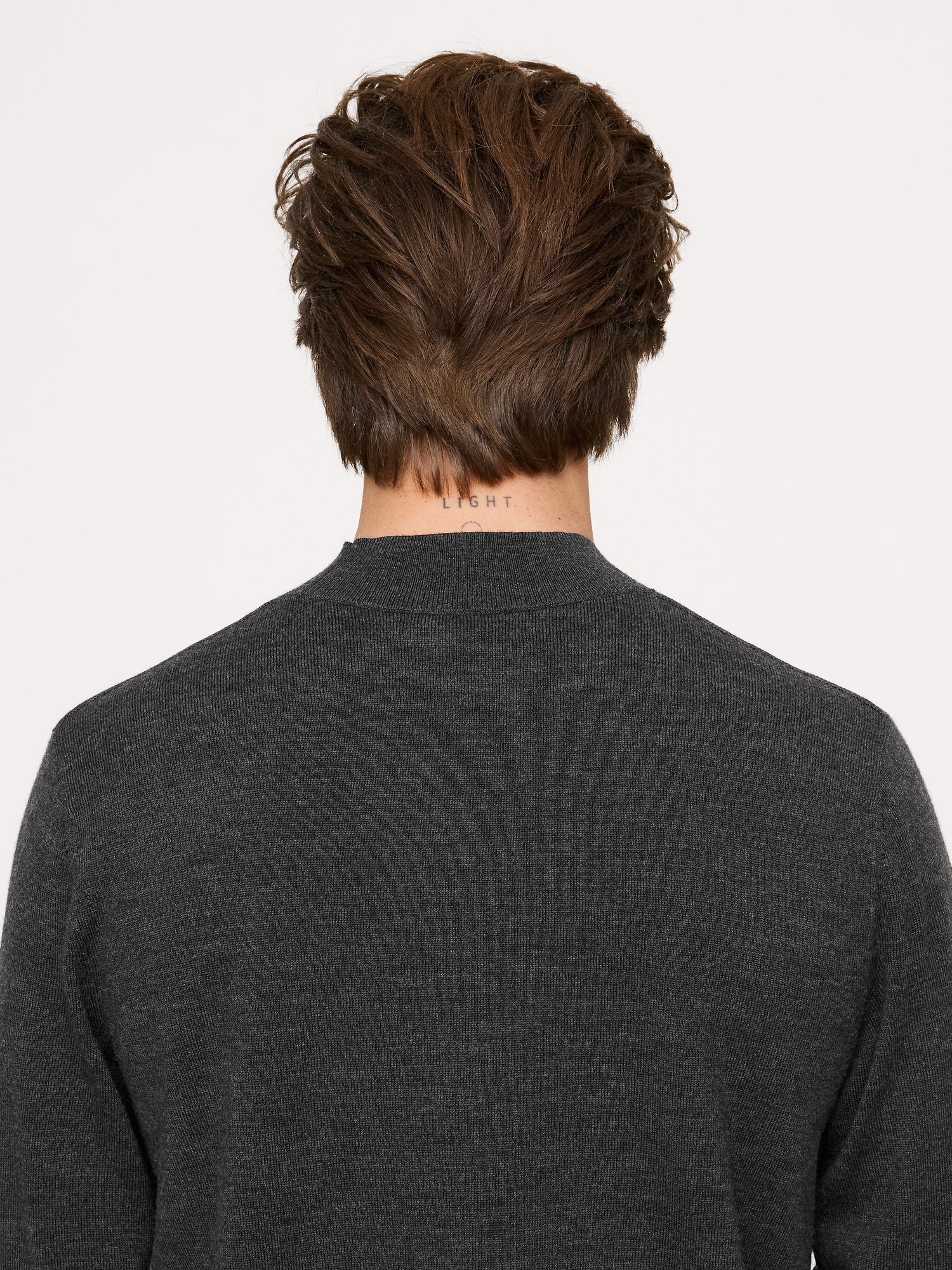 Image number 2 showing, Merino Mock-Neck Sweater