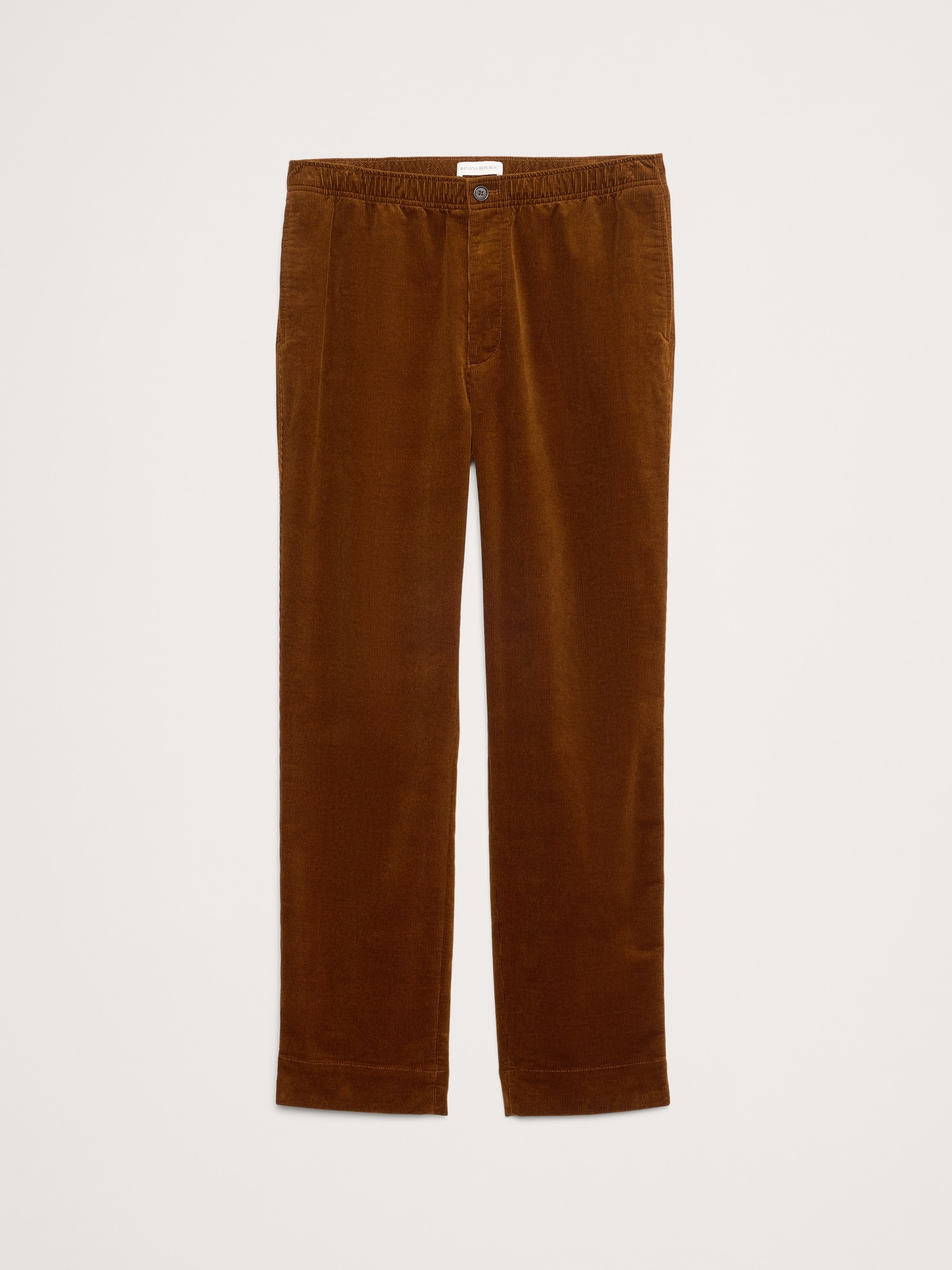L'image numéro 7 présente PANTALON VOYAGEUR À TAILLE EXTENSIBLE EN VELOURS CÔTELÉ