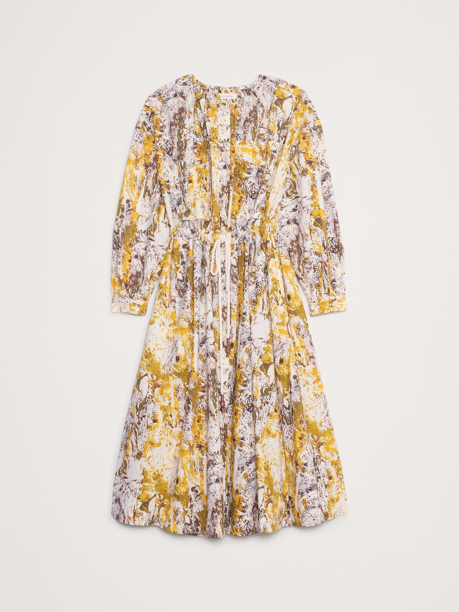 Image number 8 showing, COTTON POPLIN POCKET MIDI SHIRTDRESS