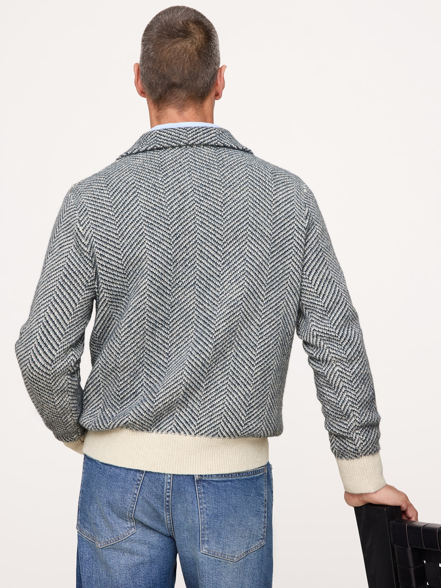 Image number 2 showing, Herringbone Sweater Polo