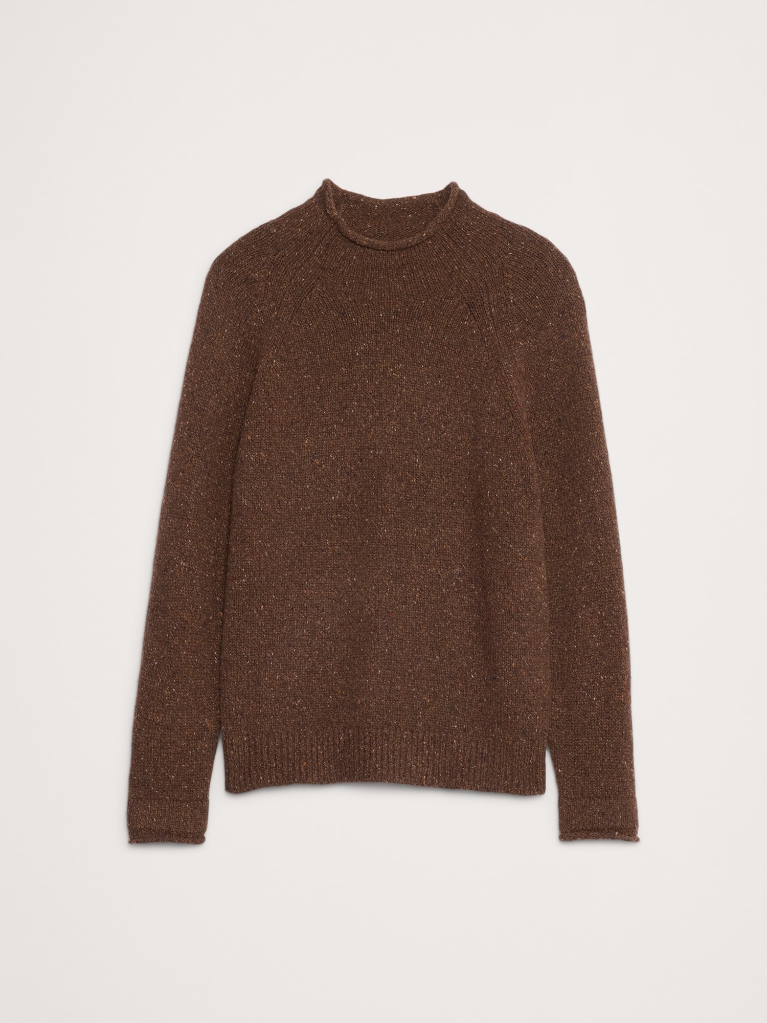 Image number 5 showing, Donegal Roll-Neck Sweater