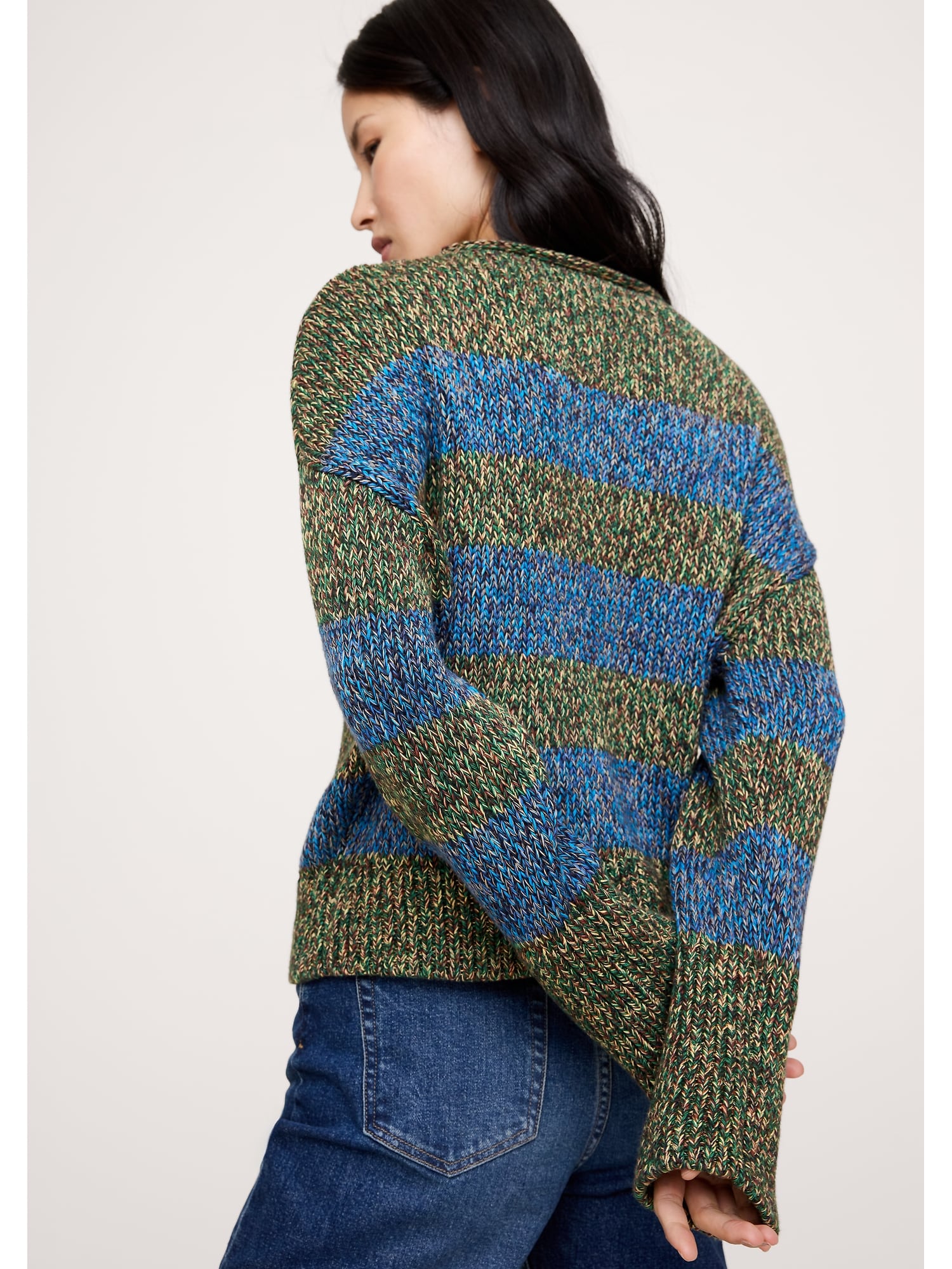 Image number 2 showing, Cotton Roll-Neck Sweater