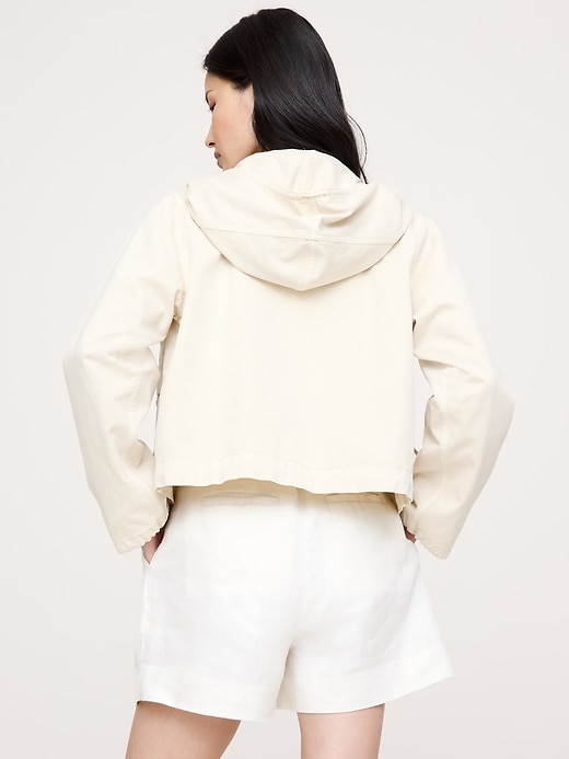 Hooded Utility Jacket Banana Republic