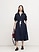 Image number 2 showing, COTTON POPLIN POCKET MIDI SHIRTDRESS