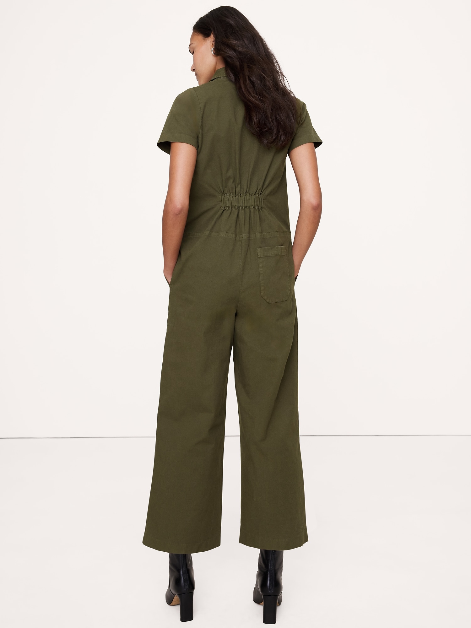 Image number 5 showing, Canvas Utility Jumpsuit