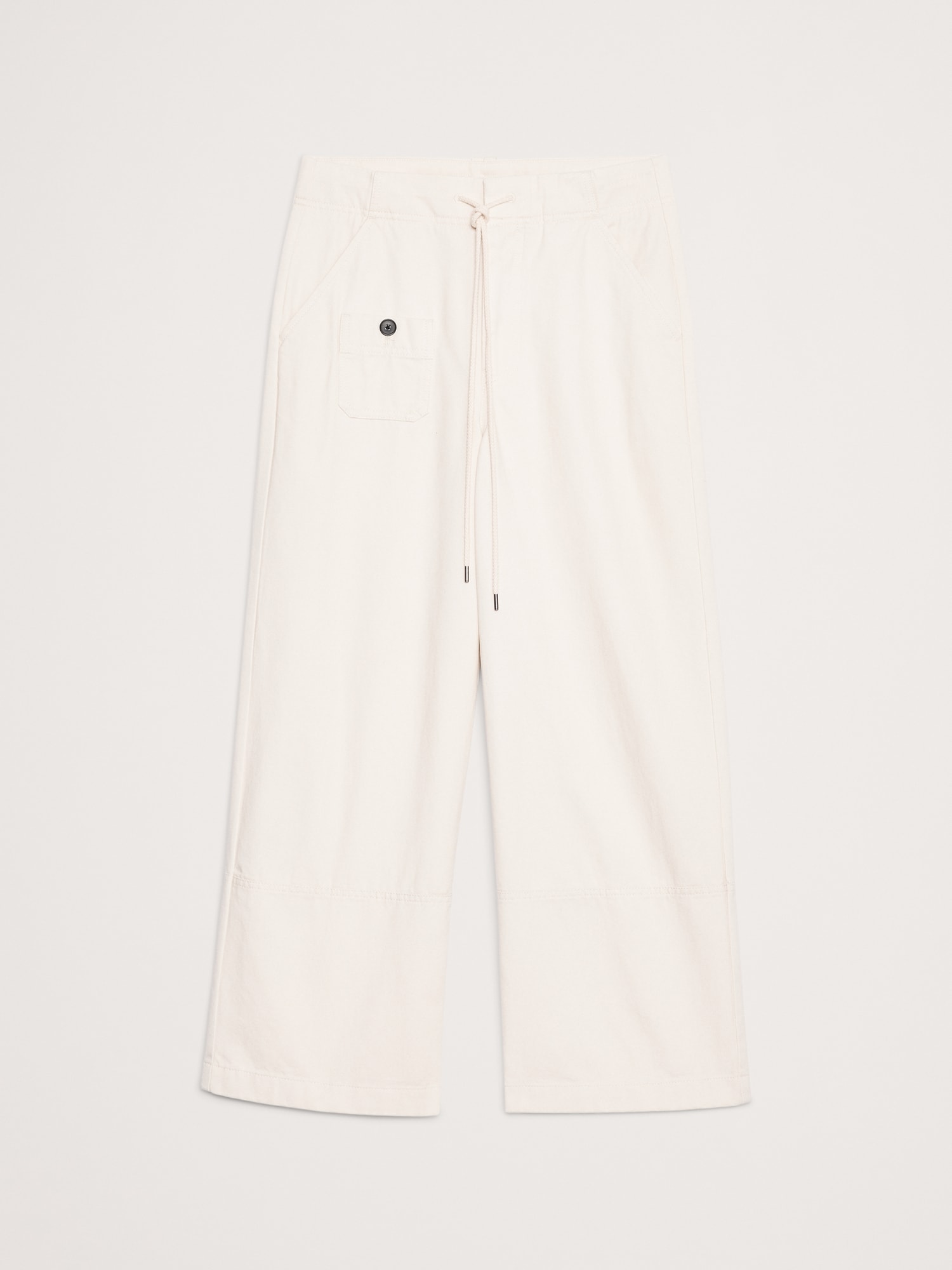 Image number 4 showing, High-Rise Wide-Leg Pull-On Drawstring Pant