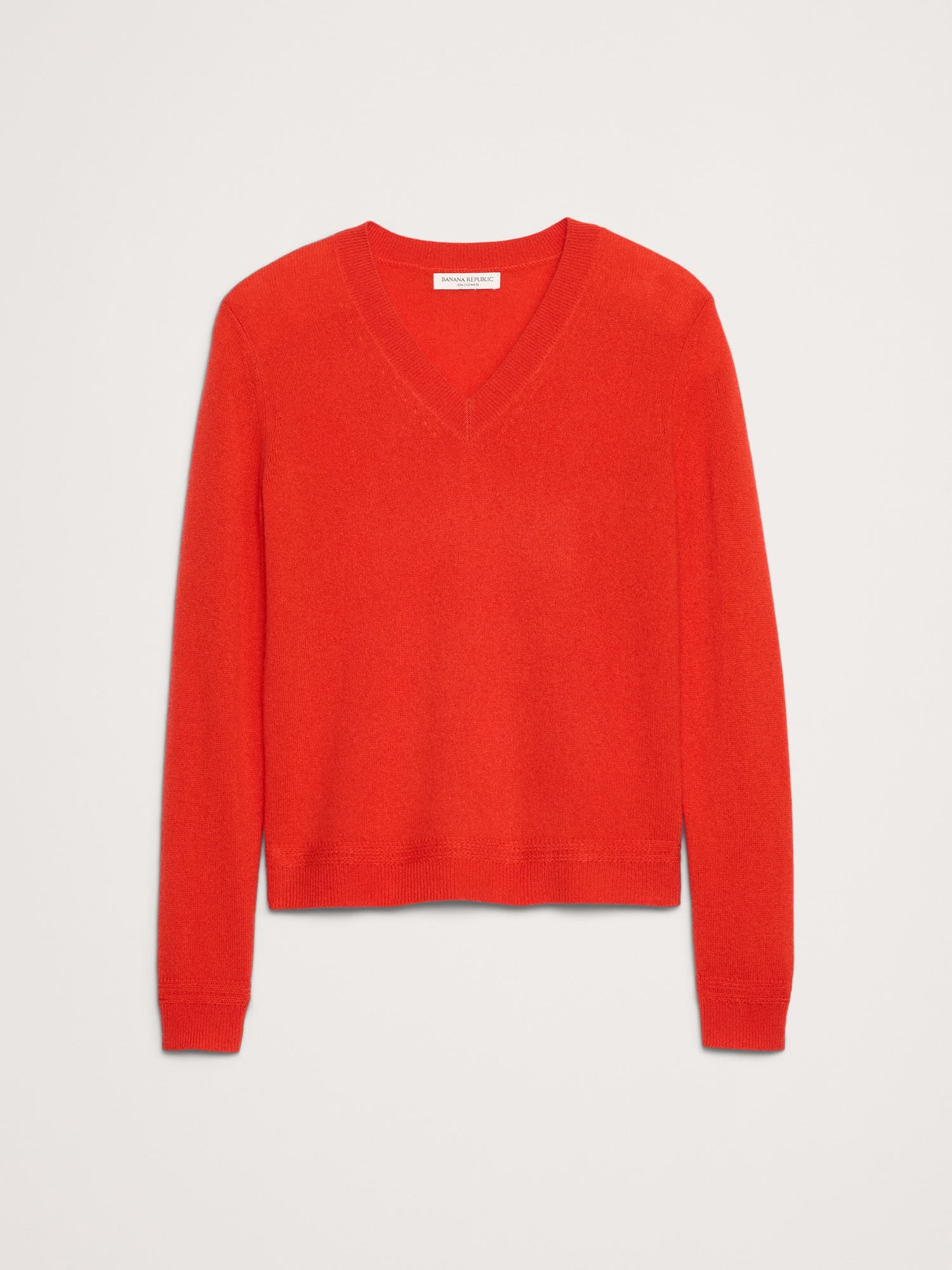 Image number 4 showing, Lightweight Cashmere V-Neck Sweater