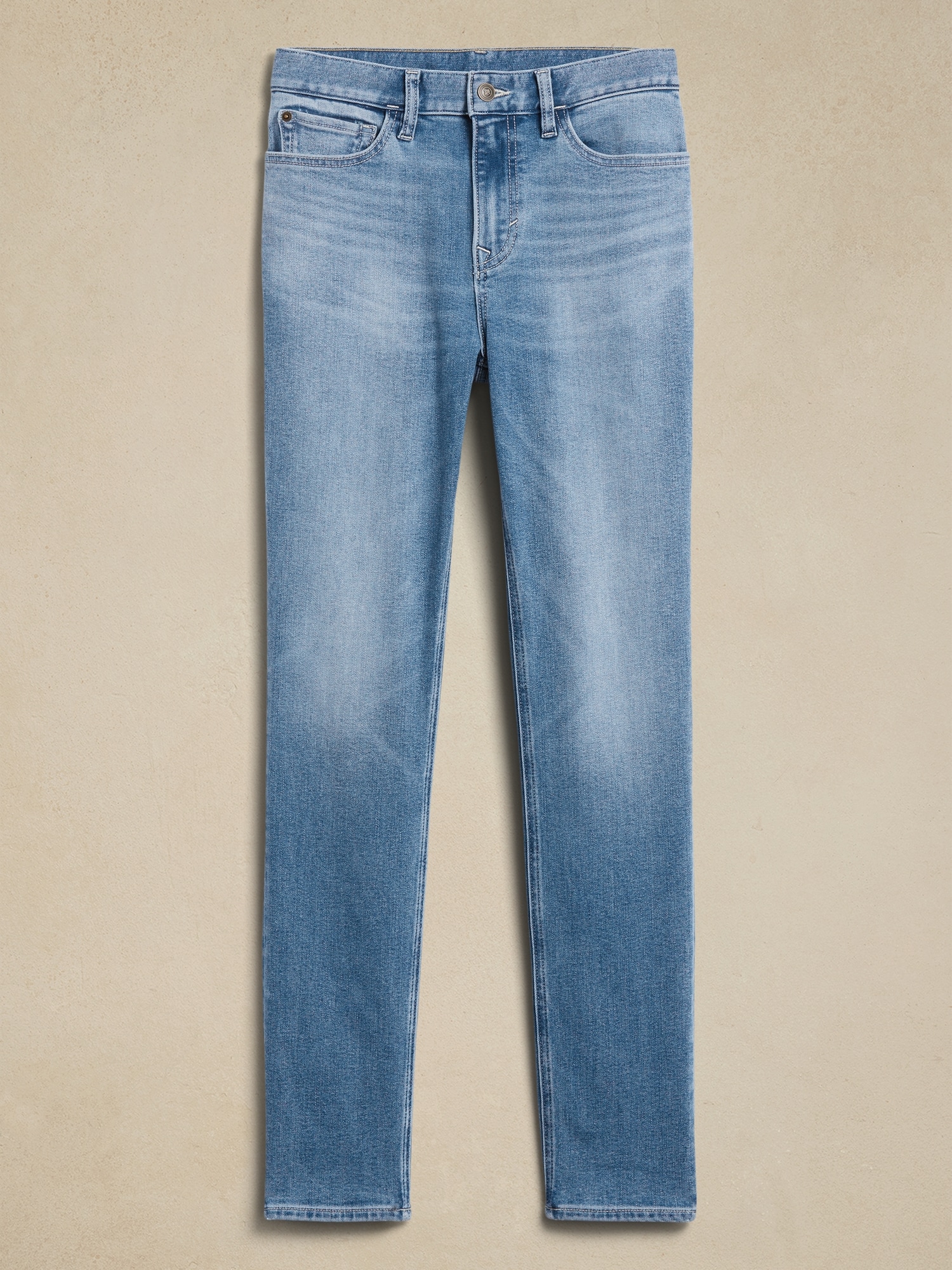 Jean Voyageur luxueux, coupe étroite - Bleu