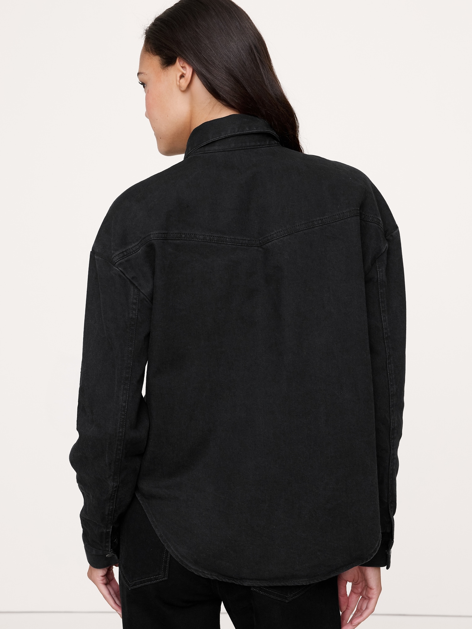 Image number 2 showing, Denim Western Shirt